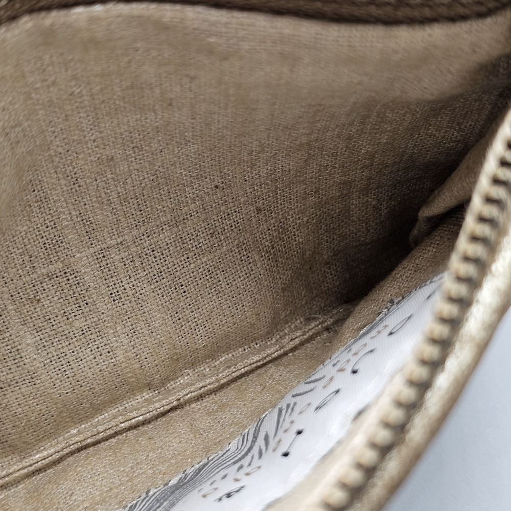 Rough & Tumble Rugged Luxury Made in Maine Gold Brown Wristlet Leather 7.5x4.5" - Picture 4 of 9